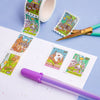 Fandom washi tape roll on paper