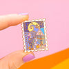 Halloween Town Enamel Pin