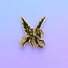 Black Magical Hippogriff Patronus Enamel Pin Black