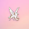 White Hippogriff Patronus Enamel Pin