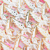 White Magical Hippogriff Patronus Enamel Pin Black