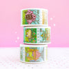 Stamp Enamel pin washi tape bookish book lover merch