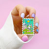 Hand Holding Stamp Enamel Pin of Imladris