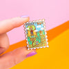 World 1 Enamel Pin