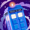 8 x 10 Art Print Police Box