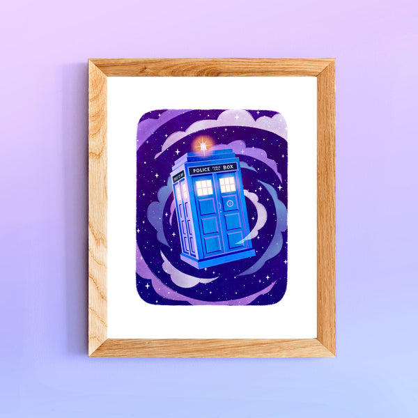 doctor who police box stencil