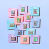 13 stamp enamel pin collection by joy addict