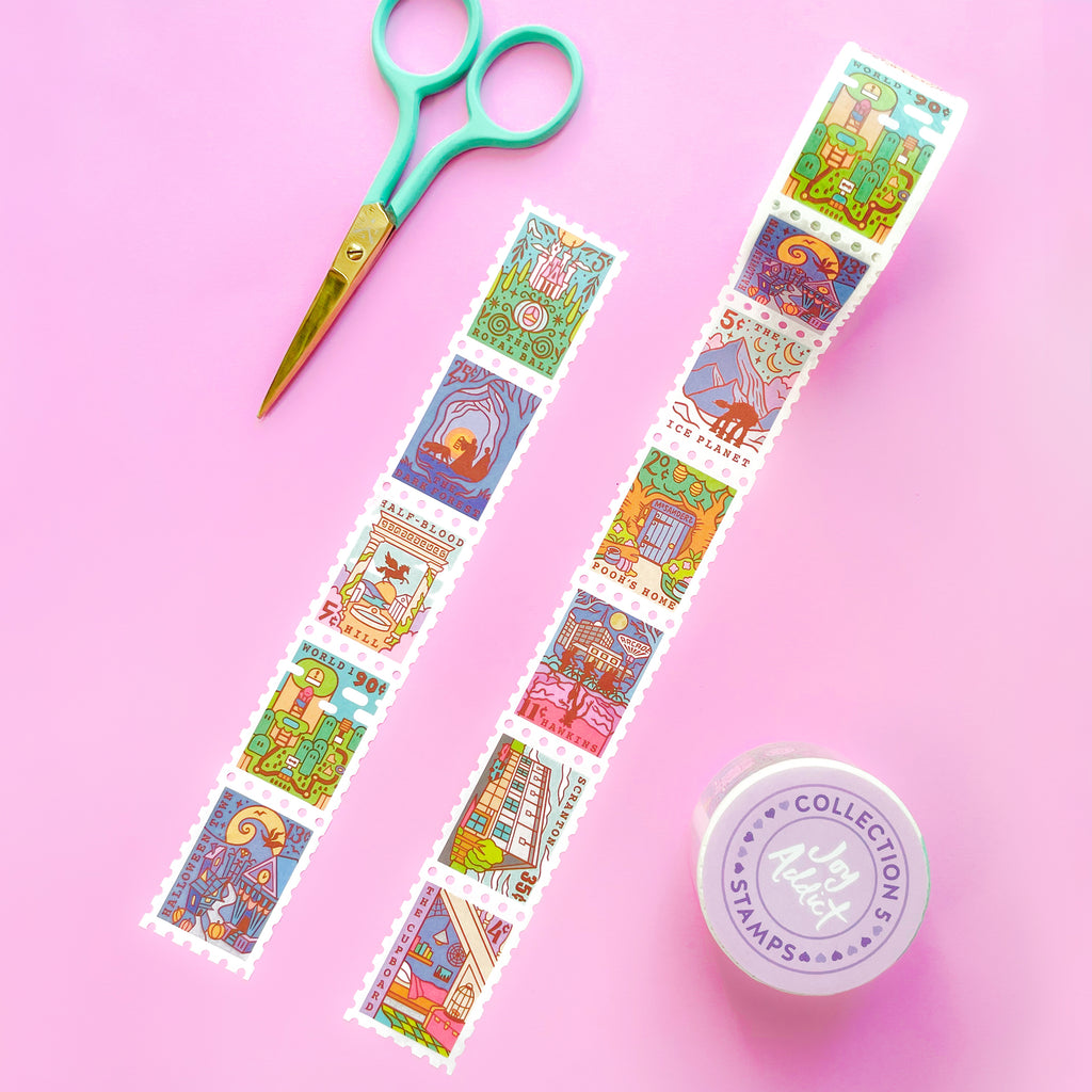 Joy Addict Stamp Collection 5 Fan Art Washi Tape