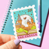 The Castle Stamp Vinyl Sticker
