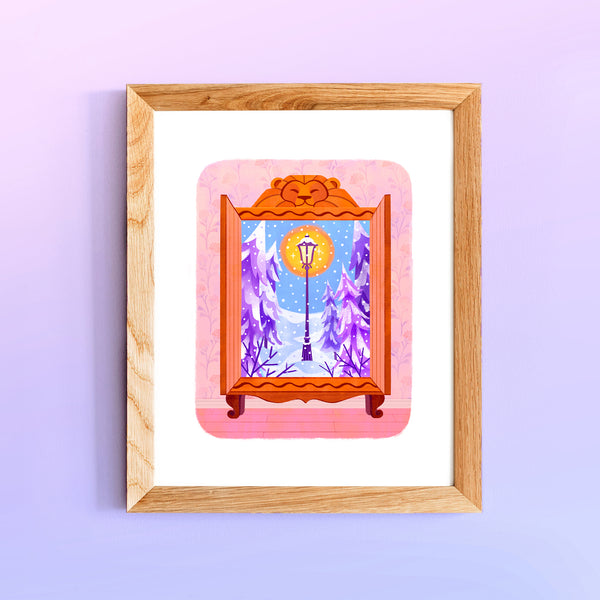 8 x 10 Art Print The Lion Witch and Wardrobe