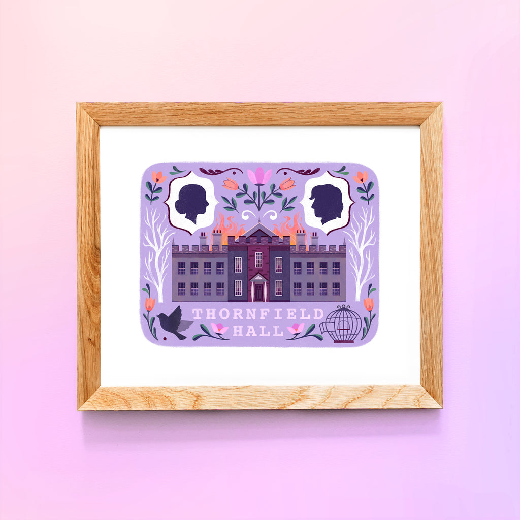 Thornfield Hall Art Print