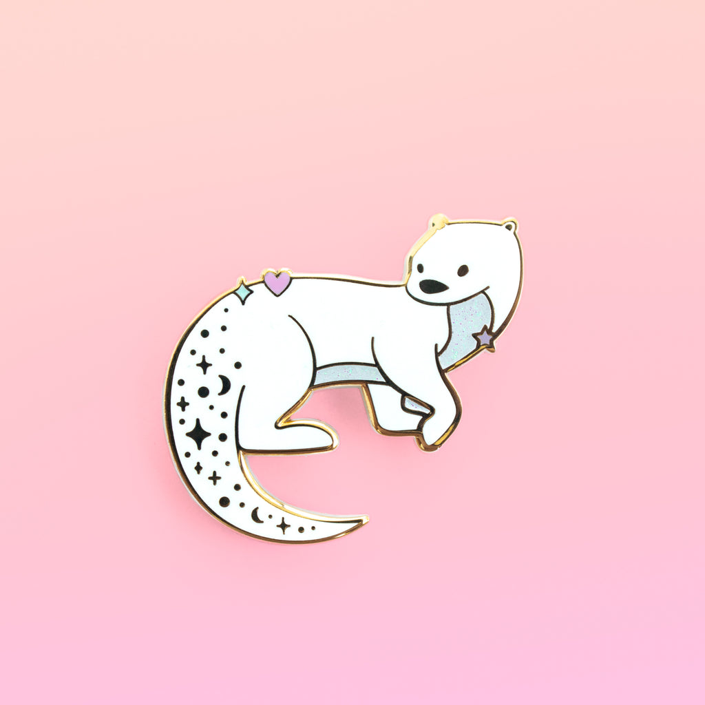 Magical Guardian Animals of Spells and Wizardry Enamel Pin Otter