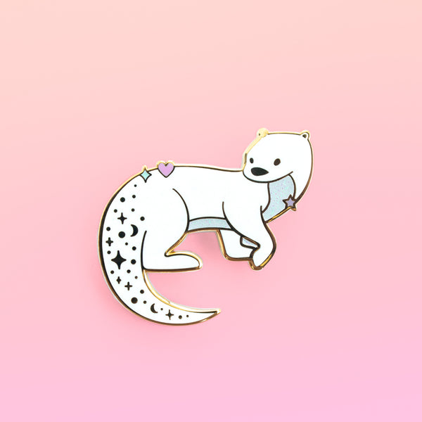 Magical Guardian Animals of Spells and Wizardry Enamel Pin Otter