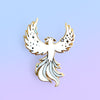Magical Guardian Phoenix Animal of Spells and Wizardry Enamel Pin