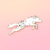 Magical Guardian Wolf Animal of Spells and Wizardry Enamel Pin