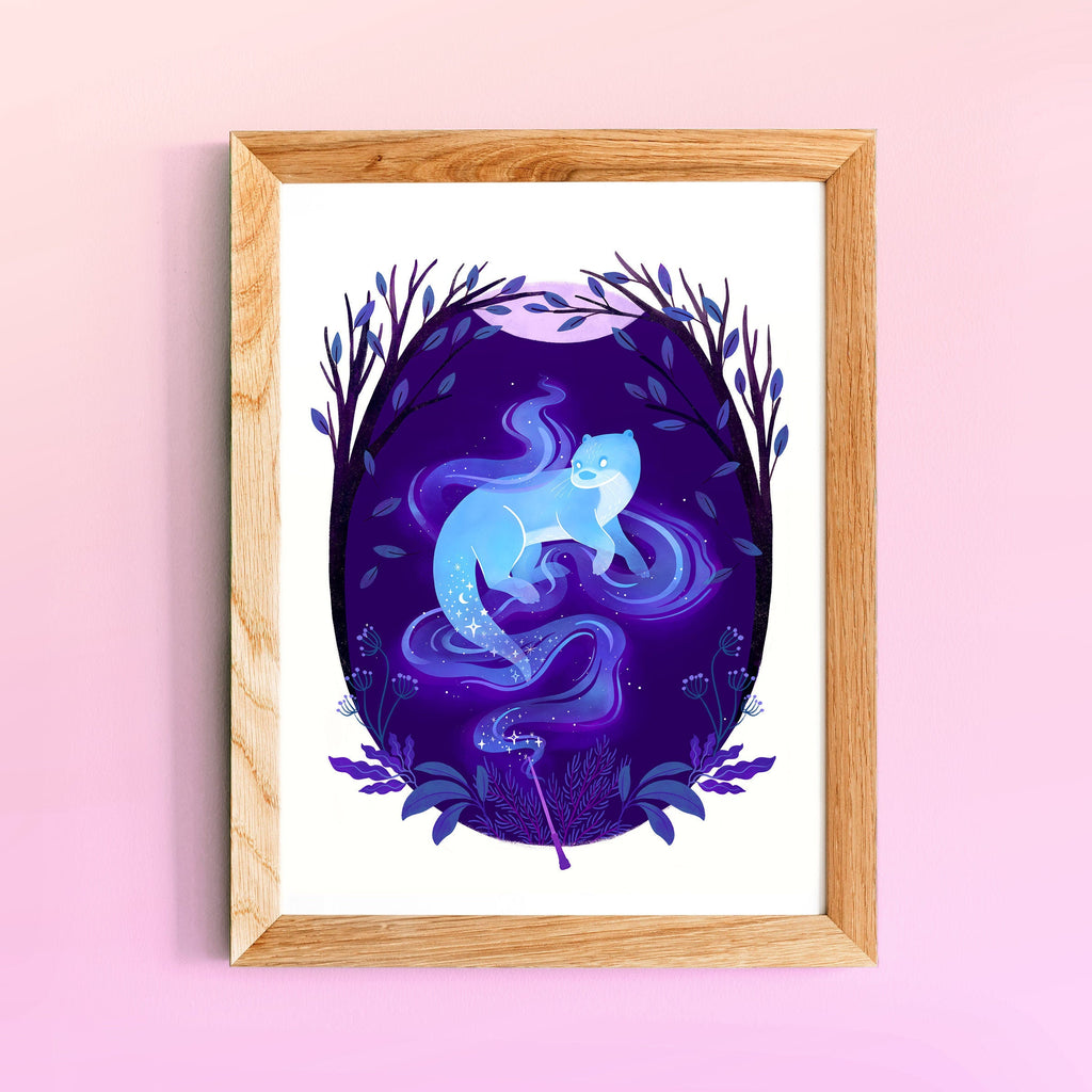 8 x 10 Framed Magical Animal Art Print