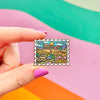Athens Enamel Pin