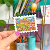 Travel Jumbo Stamp Stickers