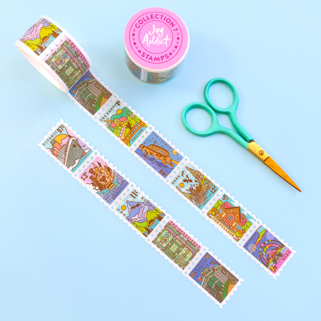 Fandom Stamp Washi Tape // COLLECTION 7