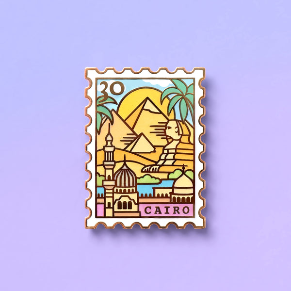 Cairo Enamel Pin
