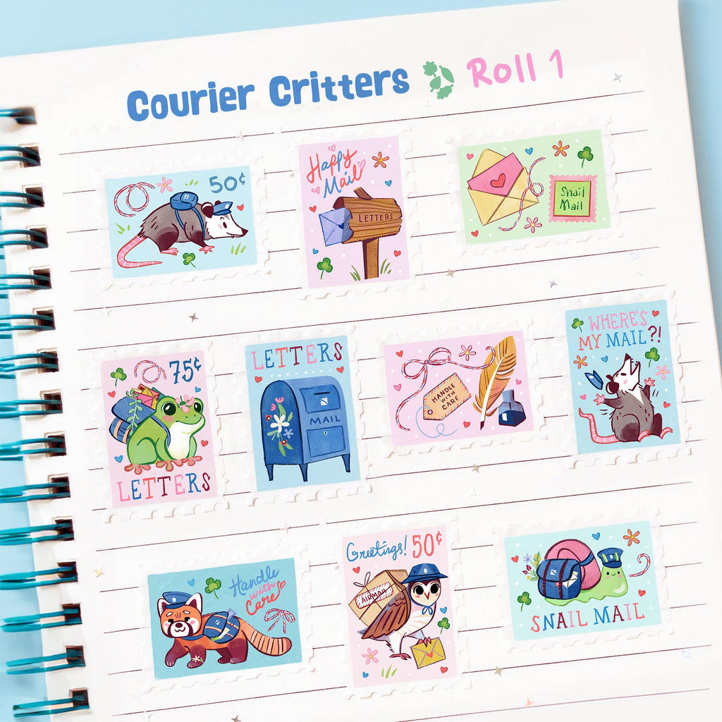 Courier Critters Washi Tape