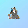 Opie the Opossum Enamel Pin