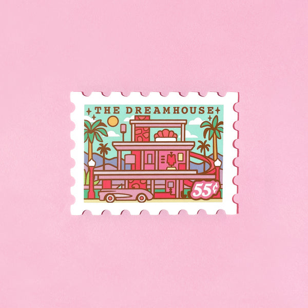 The Dreamhouse Stamp Vinyl Sticker