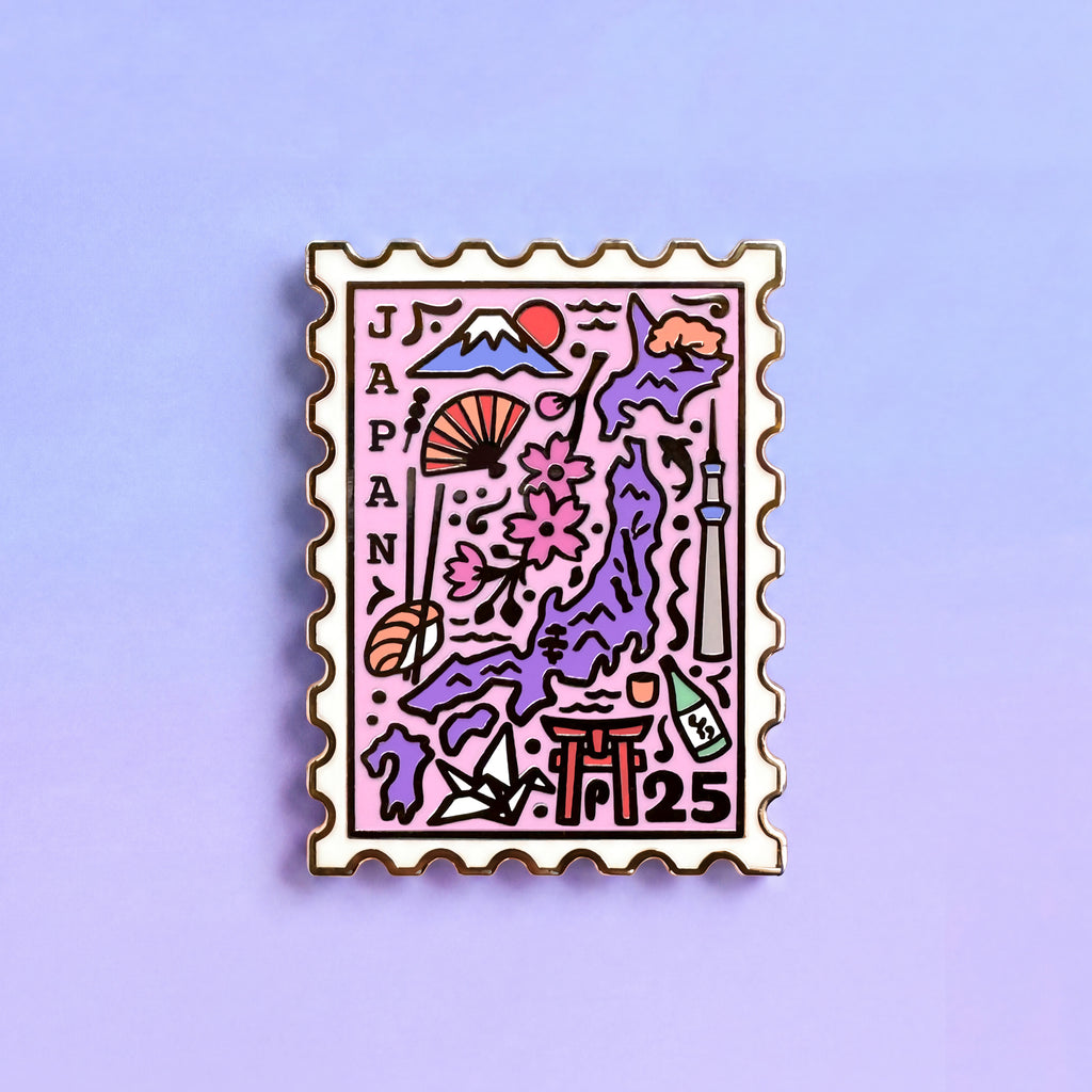 Japan Enamel Pin