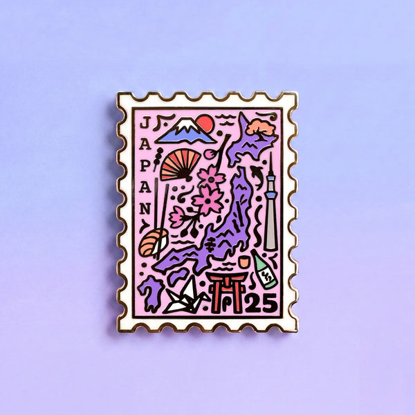 Japan Enamel Pin