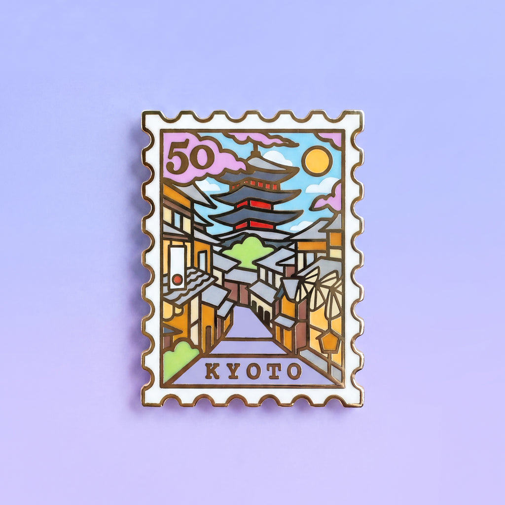 Kyoto Enamel Pin