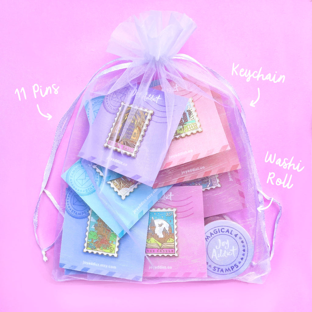Magical Bundle // Pins, Keychain & Washi