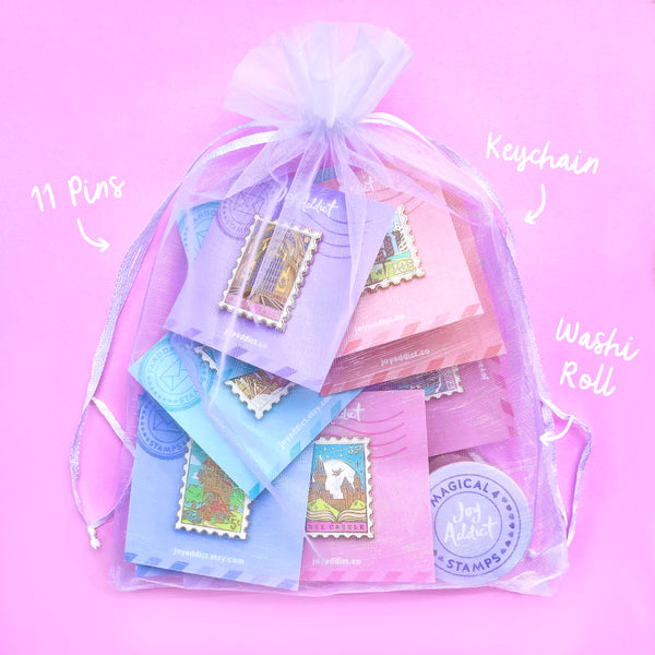 Magical Bundle // Pins, Keychain & Washi