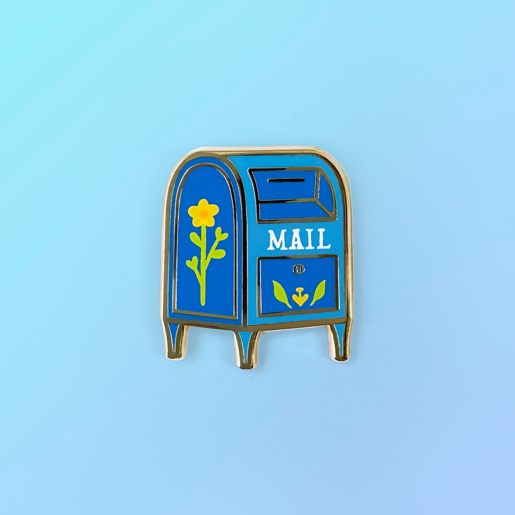 Mailbox Enamel Pin