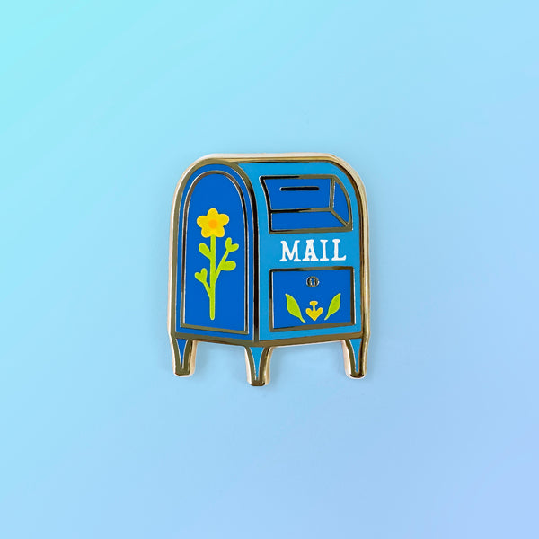 Mailbox Enamel Pin