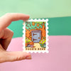 Pooh's Home Stamp Vinyl Sticker