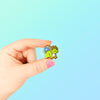 Puddles the Frog Enamel Pin