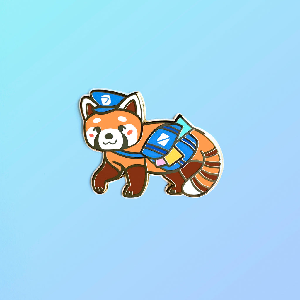 Archie the Panda Enamel Pin