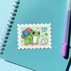 Courier Critters Jumbo Stamp Stickers