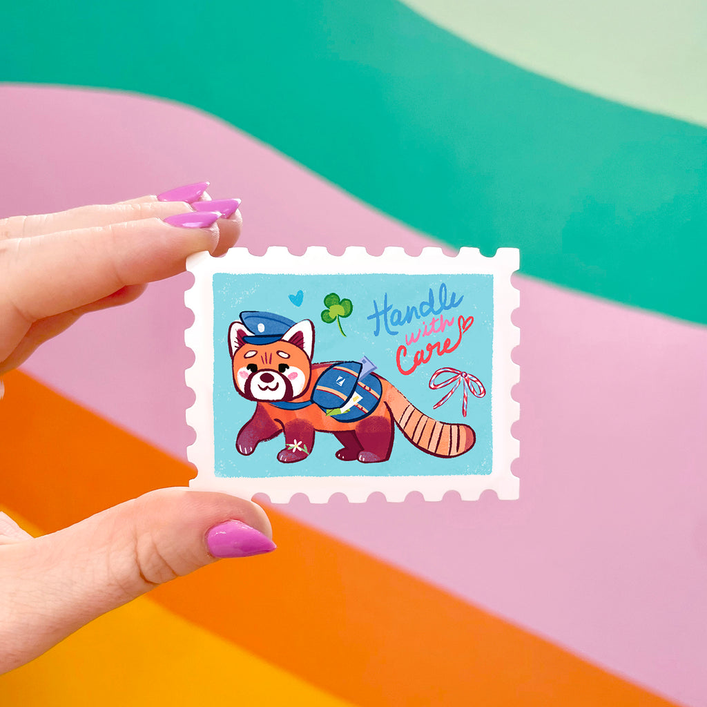 Courier Critters Jumbo Stamp Stickers