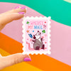 Courier Critters Jumbo Stamp Stickers