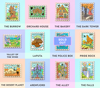 Mix & Match Set of 10 Stamp Enamel Pins