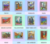 Seconds Pins - Stamp Collection