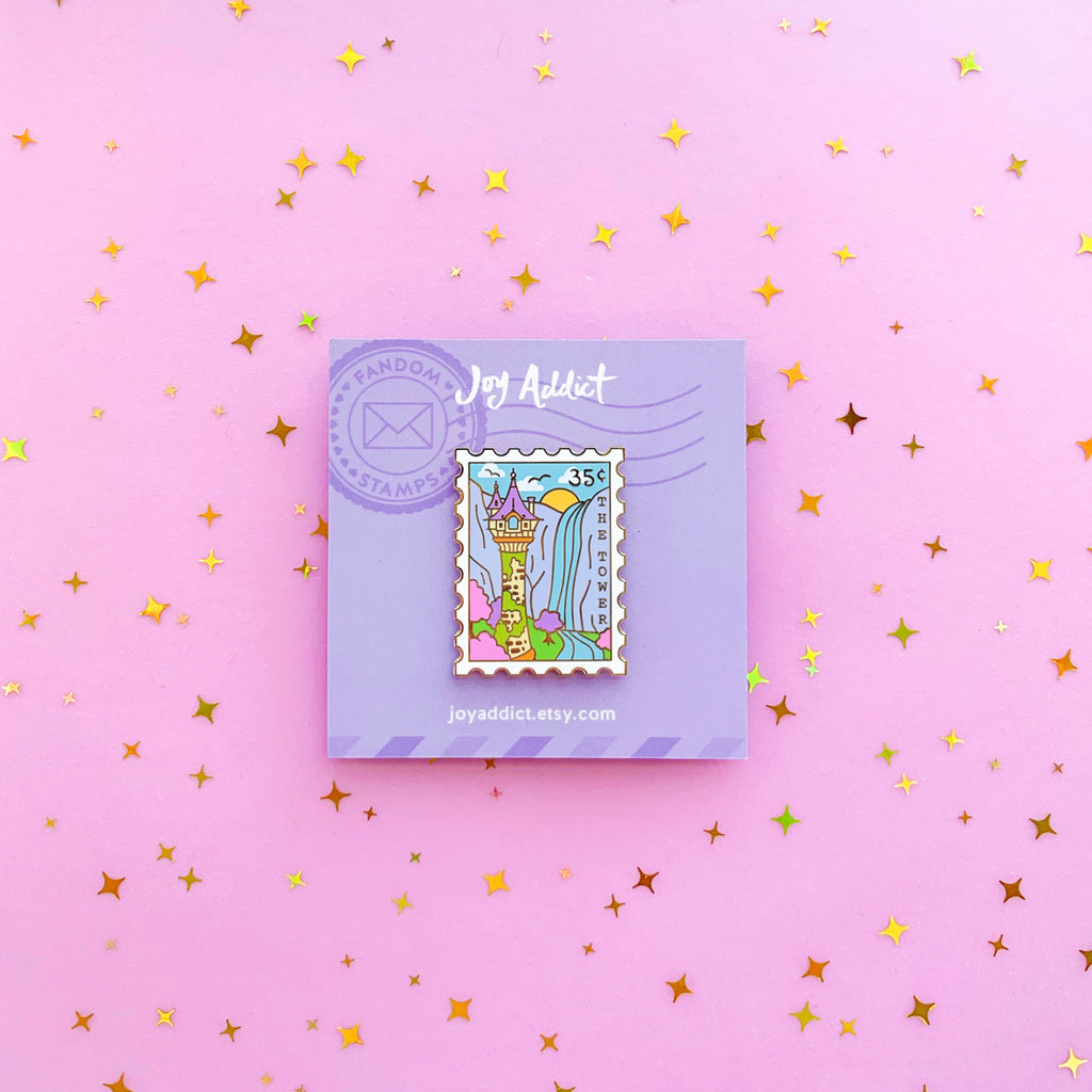 The Tower Enamel Pin Joy Addict