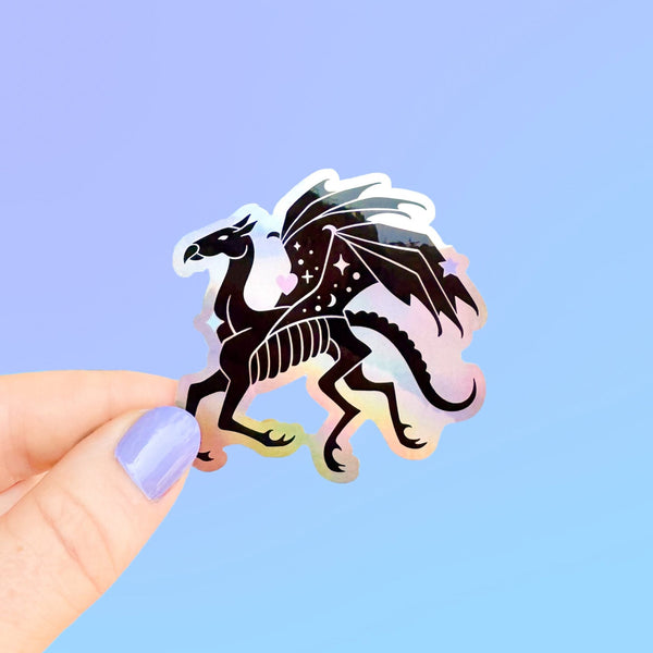 Thestral Holographic Sticker