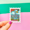 Travel Jumbo Stamp Stickers