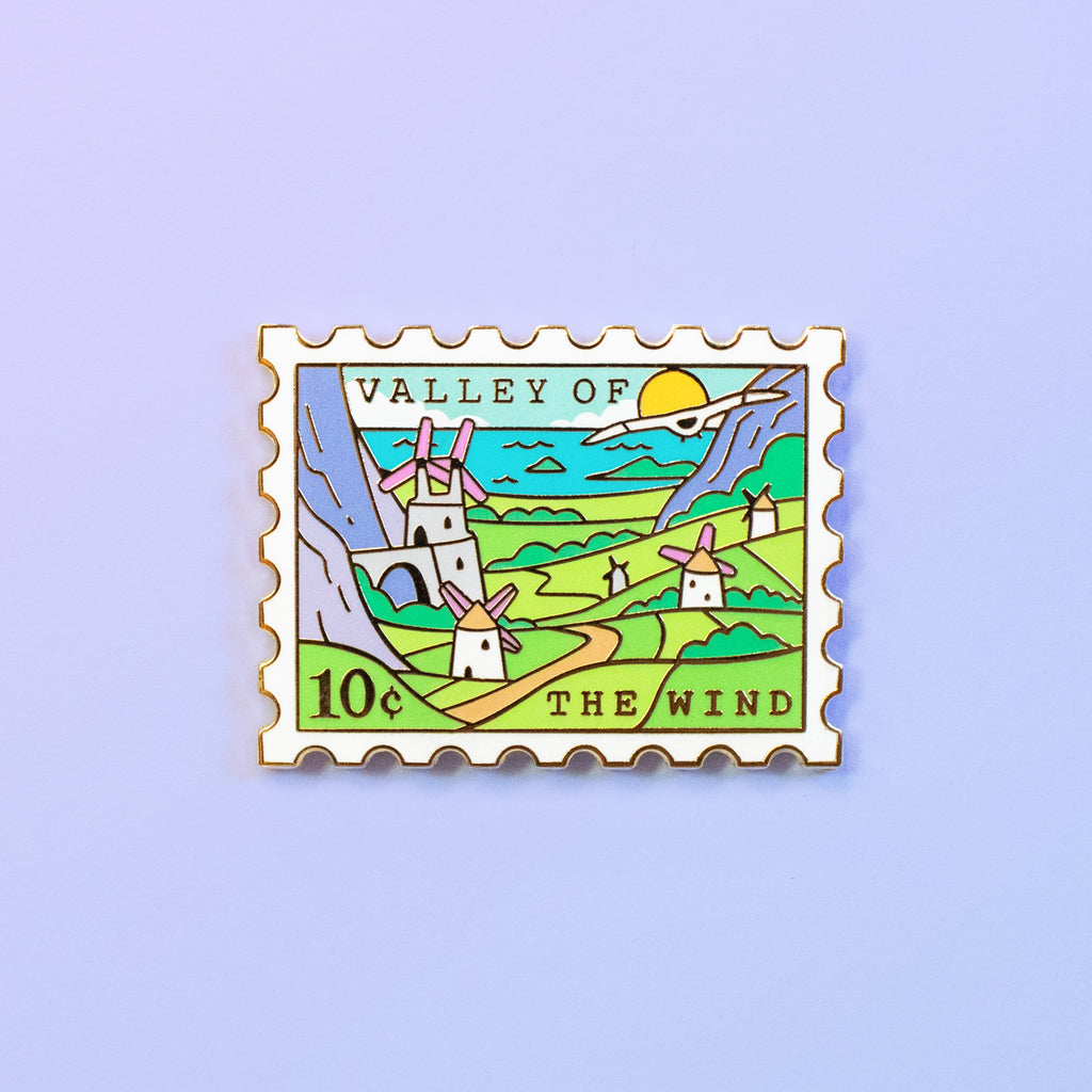 The Valley of the Wind Enamel Pin
