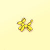 Yellow Balloon Dog Enamel PIn