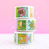 Washi Tape stacked featuring Stamp Enamel Pins featuring, Pemberley, Neverland, Tulgey Woods, Bag End, Wardrobe, The Magical Castle, Galaxy Far Far Way, Porthaven