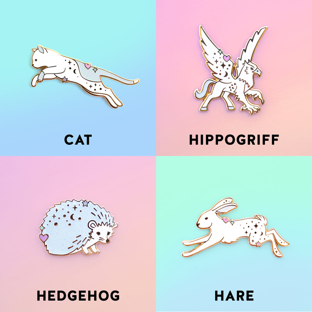 Magical Animal Enamel Pin Set of 10 - Mix & Match | Fan Art – Joy Addict