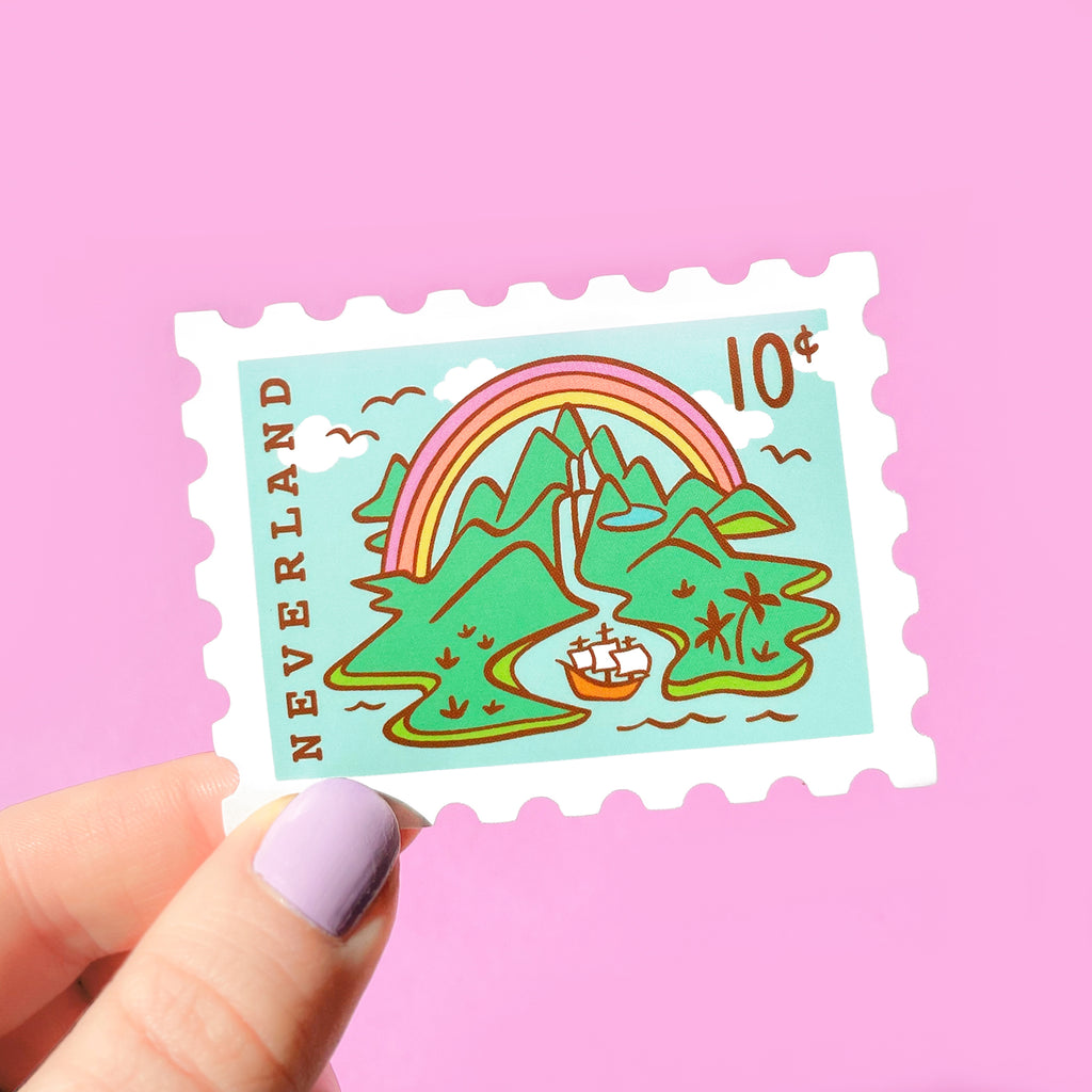 Neverland Stamp Vinyl Sticker